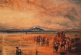 Joseph Mallord William Turner Lancaster Sands painting